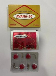 Avanafil 50mg Tablets