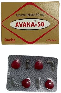Avanafil 50mg Tablets