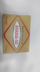 Avanafil 50mg Tablets