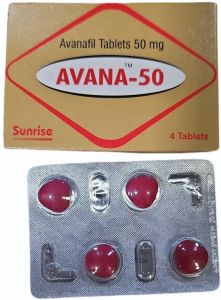 Avanafil 50mg Tablets