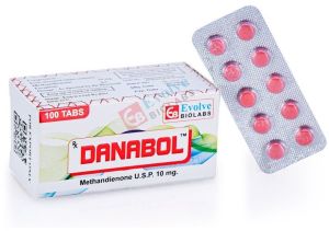 Danabol Methandienone USP 10mg Tablets