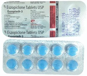 Eszopiclone Tablets USP 3 Mg