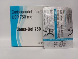 Pain O Soma 750mg Tablets