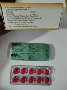 Sildenafil Citrate 150mg Tablets IP