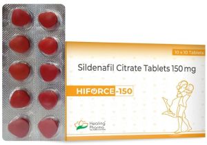Sildenafil Citrate 150mg Tablets IP