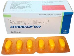 Zithrokem 500mg Tablet
