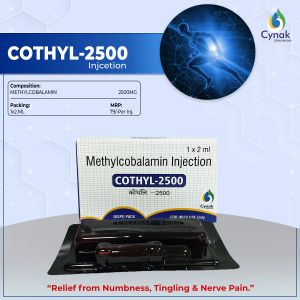 Cothyl 2500mg Methylcobalamin Injections