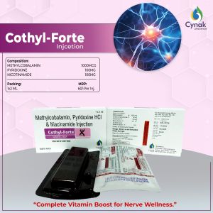 Cothyl Forte Methylcobalamin Pyridoxine HCL Nicotinamide Injections