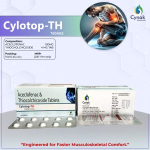 Cyclotop TH Aceclofenac Thiocolchicoside Tablets