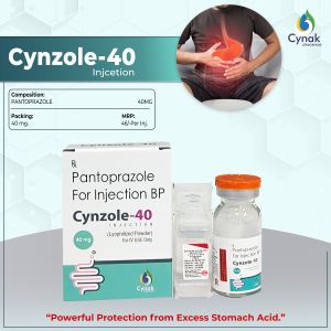 Cynzole 40mg Pantoprazole Injections