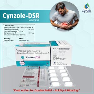 Cynzole DSR Pantoprazole Domperidone Capsules