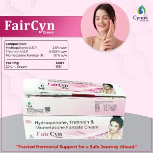 Faircyn Hydroquinone Tretinoin Mometasone Furoate Cream
