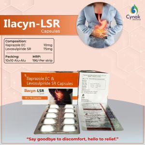 Ilacyn LSR Ilaprazole 10mg Levosulpiride 75mg Capsule