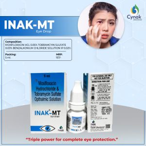 Inak Mt Moxifloxacin Tobramycin Sulfate Opthalmic Solution Eye Drops