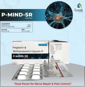P Mind SR Pregabalin Methylcobalamin Capsules