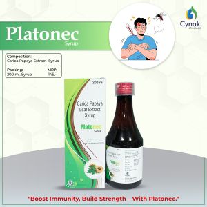 Platonec Carica Papaya Leaf Extract Syrup