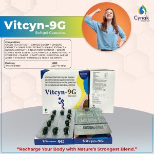 Vitcyn 9G Green Tea Softgel Capsules