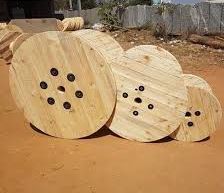 Pinewood Cable Drum