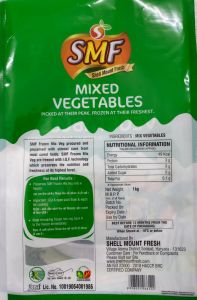 1 Kg Frozen Mixed Vegetables