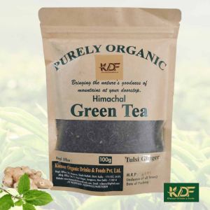 Organic Tulsi Ginger Green Tea
