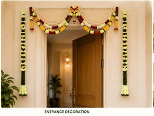 Side Hanging Garlands Artificial Flower Door Toran