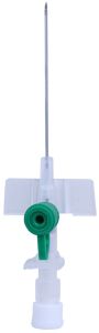 18G IV Cannula with Wings and Injection Port