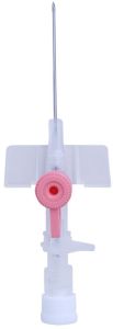 20G IV Cannula with Wings and Injection Port
