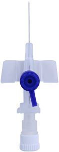 22G IV Cannula with Wings and Injection Port