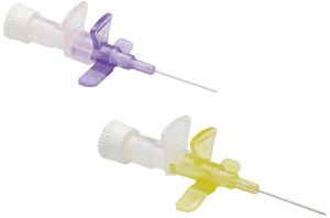 24G IV Cannula with Small Wings and Without Port