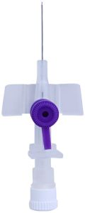 26G IV Cannula with Wings and Injection Port