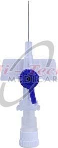 22G IV Cannula with Wings and Injection Port