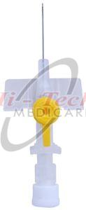 24G IV Cannula with Wings and Injection Port