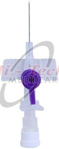 26G IV Cannula with Wings and Injection Port