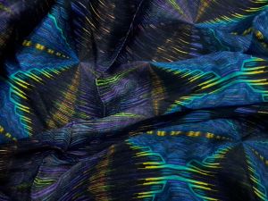 Aurora Facets Printed Fabric