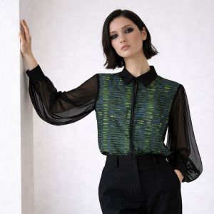 Aurora Signals Printed Fabric