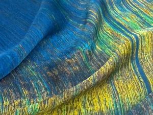 Blue River Printed Fabric