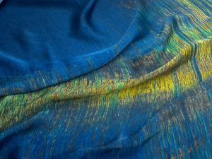 Blue River Printed Fabric