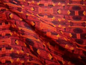 Ember Flow Printed Fabric