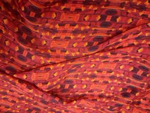 Ember Flow Printed Fabric
