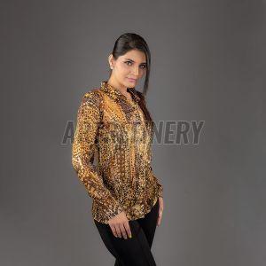 Leopard Spots Printed Fabric