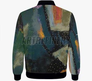 Womens Starry Night Bomber Jacket