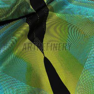 Geometric Poetry Printed Fabric