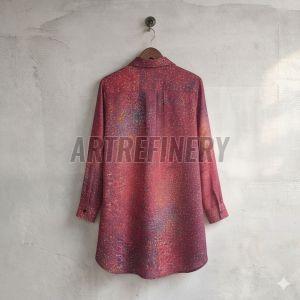 Womens Dark Pink Shirt