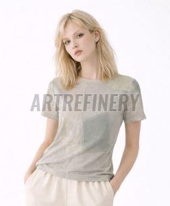 Womens Cotton Plain T-shirts