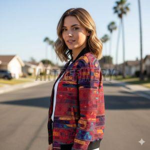Womens Ignition Spark Bomber Jacket