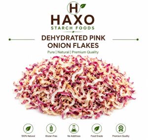 Dehydrated Pink Onion Flakes