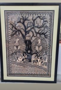 Tree of Life Traditional Mithila Painting