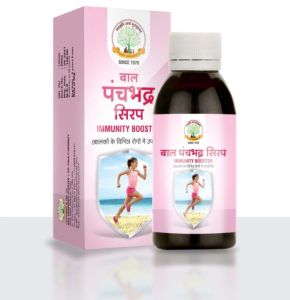 100 Ml Mantraushadhi Bal Raksha Panchbhadra Syrup