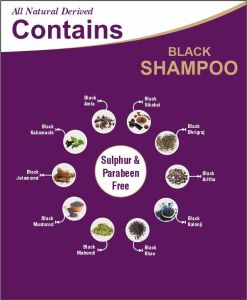 200 Ml Mantraushadhi Black Shampoo