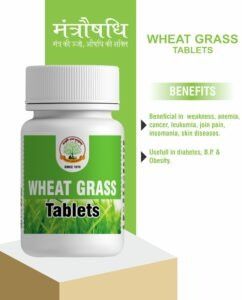 Mantraushadhi Wheat Grass Tablets